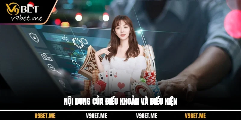 Nội dung của điều khoản và điều kiện